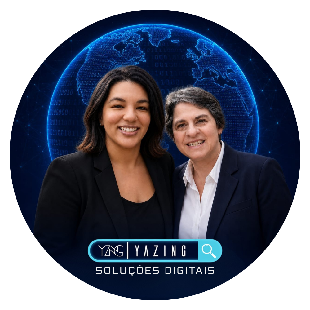 Yasmin e Ingrid, da Yazing Soluções Digitais